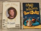 DR DRE THE CHRONIC CASSETTE TAPE WITH SNOOP DOGG GIN & JUICE SINGLE