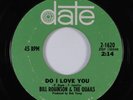 Northern Soul 45 BILL ROBINSON & THE QUAILS Do I Love You DATE HEAR
