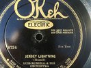 Okeh 8734 LUIS RUSSELL ORCH Jersey Lightning  HOT 1929 E+ 78 rpm