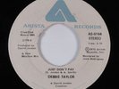 70s Soul 45 DEBBIE TAYLOR Just Don't Pay ARISTA HEAR VG++/VG+ vinyl