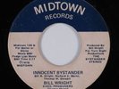 70s Soul 45 BILL WRIGHT Innocent Bystander MIDTOWN HEAR