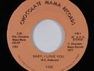 70s Soul Funk 45 VISE Baby, I Love You CHOCOLATE MAMA HEAR