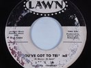 Northern Soul 45 BOB MEYER & THE RIVIERAS You've Got To Tell Me LAWN HEAR