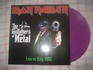 Iron Maiden - LIVE IN ITALY 1992 - PURPLE DOUBLE LP - 150 COPIES ONLY