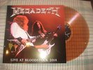 Megadeth - LIVE AT THE BLOODSTOCK 2014 - CLEAR RED LP MINT 100 ONLY