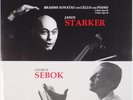 BRAHMS: Sonatas Cello Piano STARKER, Sebok SPEAKERS CORNER Audiophile NM- LP