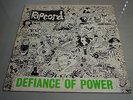 Ripcord ?– Defiance Of Power 1987 UK Punk 12