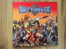 BOLT THROWER - WARMASTER - ORIG 1ST PRESS VINYL WITH BOOKLET, 1991, DEATH METAL