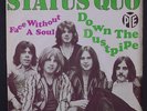 STATUS QUO: Down The Dustpipe / Face Without A Soul 45 (Germany, PS) Rock & Pop