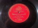 ENRICO CARUSO pagliacci 78 Tours monoface GRAMOPHONE CONCERT RECORD G.C. 52440
