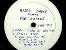 MILES DAVIS w/JOHN COLTRANE FOR LOVERS ORIG '66 PRESTIGE MONO LP TEST PRESSING
