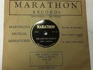 Rare 1920's Label 78 RPM 7-inch Marathon Record in Original Sleeve