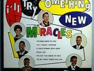 SMOKEY ROBINSON & MIRACLES TRY SOMETHING NEW RARE ORIG '62 TAMLA LP WHITE LABEL