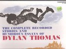 Complete Recorded Stories & Essays Of (read by) DYLAN THOMAS  SEALED 3 LP box