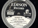 186p. Edison Electric DD 52557 - Lady Divine & Old Fashioned Lady-Walter Scanlan