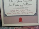 MODERN THE FIFTEEN SONATAS JOSEPH SZIGETI  3LP'S NM