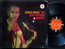 JOHN COLTRANE Quartet Africa / Brass LP IMPULSE A-6 US 1961 RVG MONO Elvin Jones