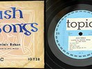 Irish Songs Recalled By Dominic Behan Rare Topic 10T28 10