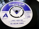 The Rolling Stones, I DON’T KNOW WHY, UK DECCA DEMONSTRATION SAMPLE 45.