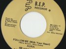 RARE ORIG NORTHERN SOUL X-OVER MODERN 45 - AURA - FOLLOW ME (WITH YOUR HEART)
