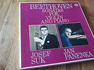 Beethoven Sonatas Josef Suk Jan Panenka 5 LP Box Set Supraphon 111 0561-5