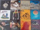 record collection x 15; AC/DC; the beatles; Santana; icehouse; madonna;