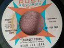 DEAN AND JEAN: LOVINGLY YOURS..RUST PROMO COPY. 7