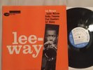 LEE MORGAN   LEEWAY LP   BLUE NOTE BLP-4034 MONO DG EAR RVG ORIG.