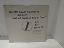 VAN DER GRAAF GENERATOR GODBLUFF 1983 CHARISMA [CHC13] TEST PRESSING LP
