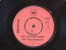 Bob Dylan Can You Please Crawl Out Your Window? CBS ?– 6265 EP Vinyl Record 7