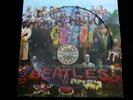 BEATLES Sgt. Peppers LP 1st Press Picture Disc 1978 PHO 7027 EMI Rare 1979 EX+