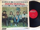 JOHN MAYALL w/ERIC CLAPTON - BLUESBREAKERS - ORIGINAL US LONDON MONO LP VG+