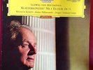 WILHELM KEMPFF BEETHOVEN PIANO CON. 5 DGG ED.1 RED STEREO TULIP SLPM 138777 NM