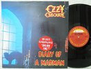 OZZY OSBOURNE DIARY OF A MADMAN NOT OZZY PHOTO 1992 LP PICTURE W/INSERT Promo