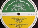 BRIAN FAHEY And His Orch. RARE JAZZ Live BBC TRANSCRIPTION DISC LP UK 1960's EX