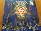 ANTHRAX For All Kings - 2 Silver Vinyl in Gatefold -Strictly Limited Edition -LP