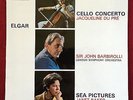 ASD 655 ED1 ELGAR CELLO CONCERTO / JACQUELINE DU PRE / BARBIROLLI / LSO LP NM