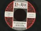 Doo Wop 45 DEL SATINS Ballad of a Dee-Jay/Does My Love Stand a Chance NM Laurie