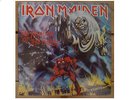 IRON MAIDEN * THE NUMBER OF THE BEAST * VINYL LP + INNER EMC 3400 PLAYS GREAT