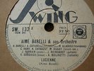 78 rpm-AIME BARELLI- CHIBOUST-Joseph REINHARDT-SWING SW 132