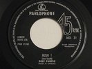 DEEP PURPLE hush  1968 PARLOPHONE LEBANON 7