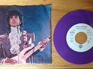 Prince and The Revolution 45 PURPLE RAIN GOD COLORED VINYL RECORD PICTURE SLEEVE