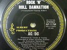 AC/DC Rock N Roll Damnation ORIGINAL 45 AUSTRALIA Albert 1978 Bon Scott N/MINT