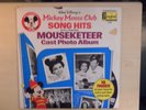 Disneyland Record MICKEY MOUSE CLUB SONG HITS + Cast Photo Album LP1975