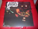 RSD 2016: ANTI-PASTI - THE LAST CALL.... LTD WHITE VINYL 2LP MINT/SEALED