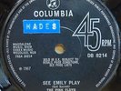 PINK FLOYD - SEE EMILY PLAY ORIGINAL UK COLUMBIA 45 CLIP