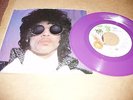 PRINCE WARNERS WHEN DOVES CRY / 17 DAYS PURPLE VINYL W/ PICTURE SLEEVE NM-