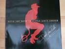 DAVID LEE ROTH A LITTLE AINT ENOUGH AUTOGRAPHED VINYL RECORD LP  [VAN HALEN]