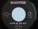 Long John & The Silvermen Wind In The Sky/Heart Filled With Love Garage Wanted