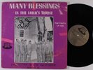 PEERLESS FOUR QUARTET Many Blessings In The Lord's House LP funk gospel HEAR